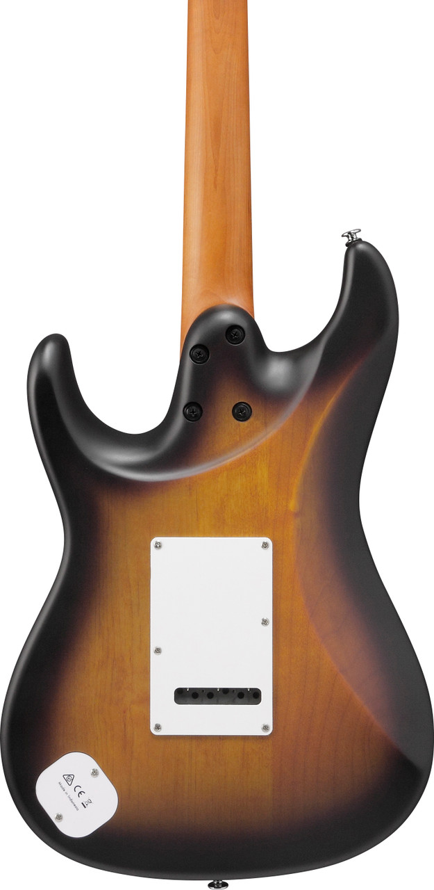 Ibanez Andy Timmons Signature Premium 6 String Electric Guitar - Sunburst Matte (ATZ10PSTM)