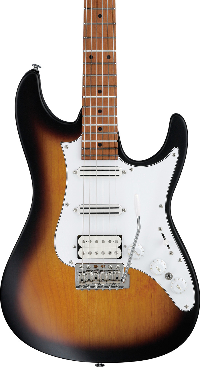 Ibanez Andy Timmons Signature Premium 6 String Electric Guitar - Sunburst Matte (ATZ10PSTM)