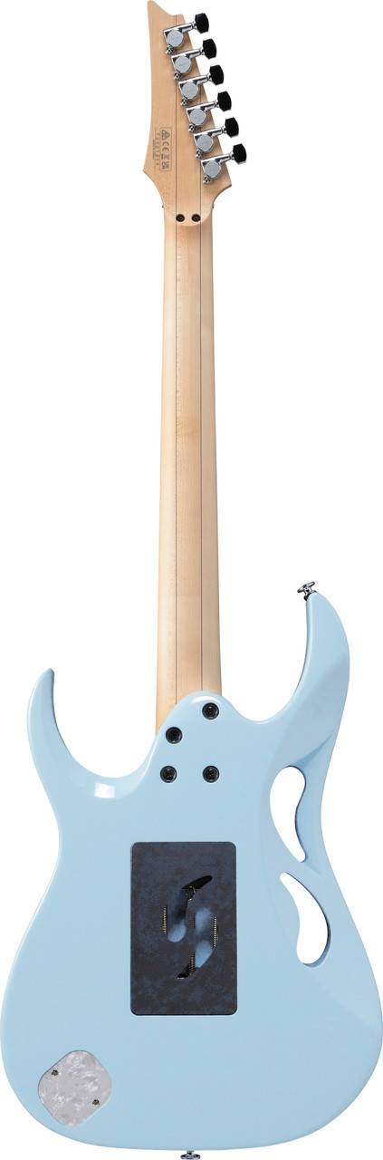 Ibanez Steve Vai Signature 6 String Electric Guitar w/Case - Blue Powder (PIA3761CBLP)