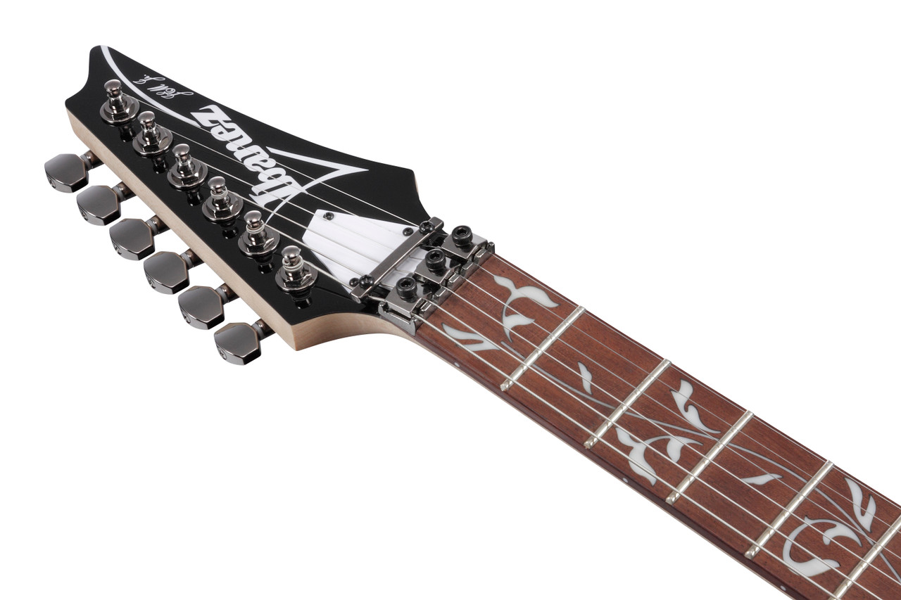 Ibanez Steve Vai Signature 6 String Electric Guitar - Black (JEMJRBK) | Musician Madness