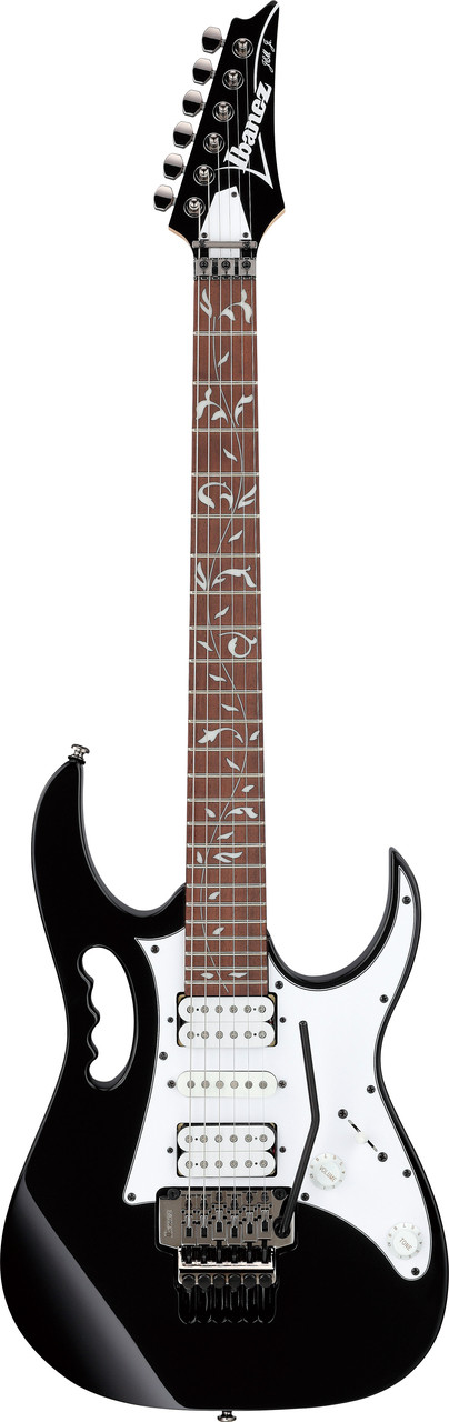 Ibanez Steve Vai Signature 6 String Electric Guitar - Black (JEMJRBK)