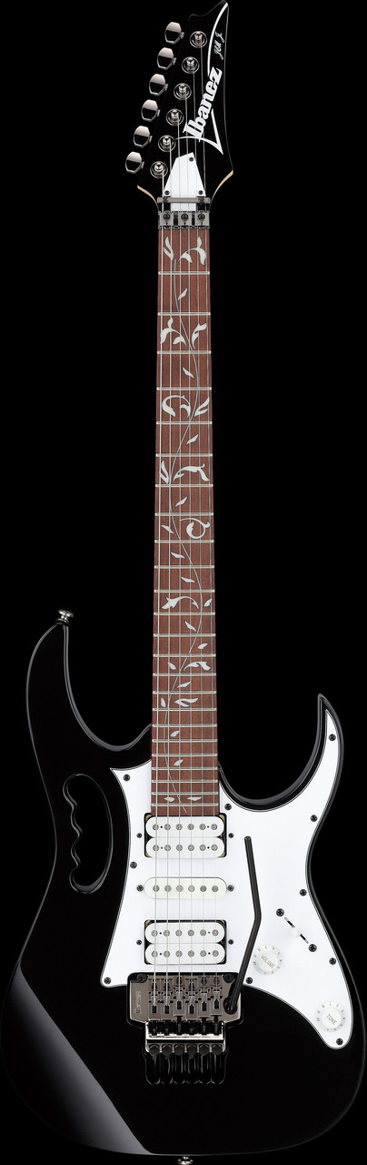 Ibanez Steve Vai Signature 6 String Electric Guitar - Black (JEMJRBK)