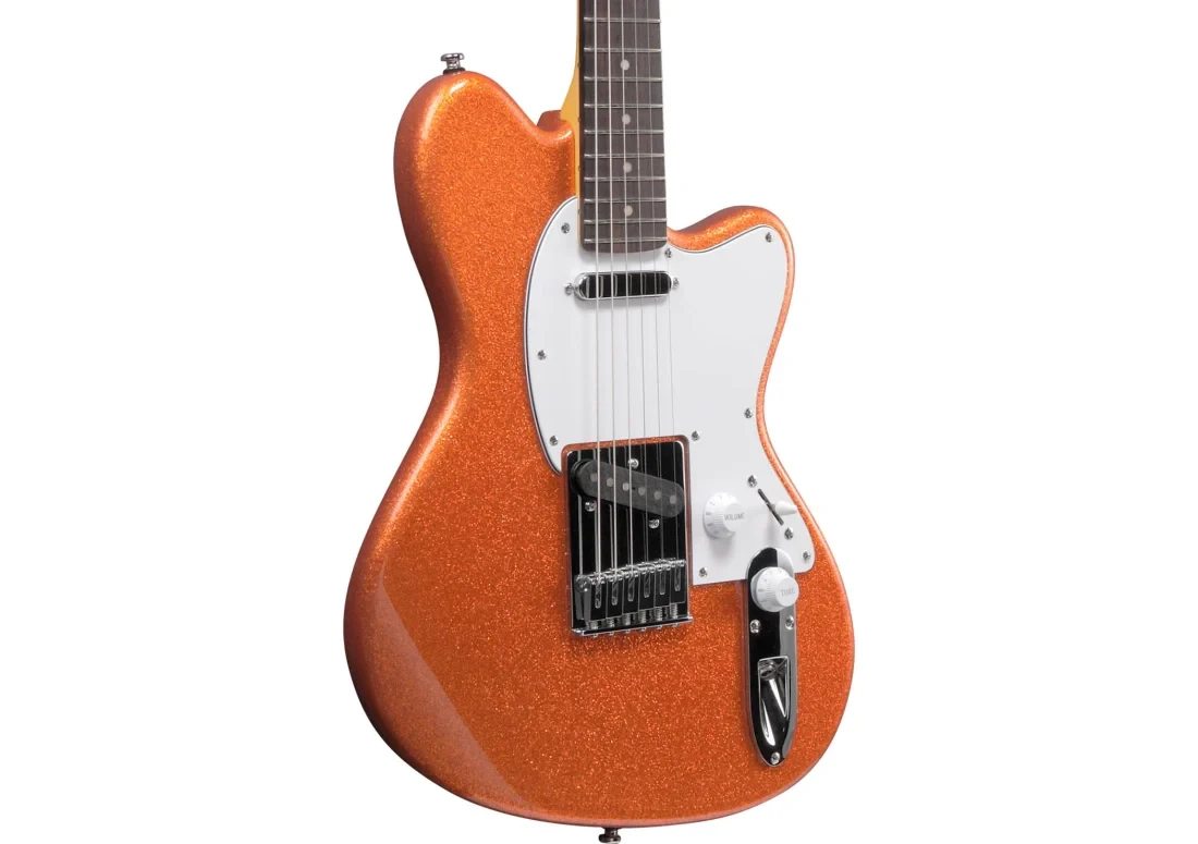 Ibanez Yvette Young Signature 6 String Electric Guitar - Orange Cream Sparkle (YY20OCS)