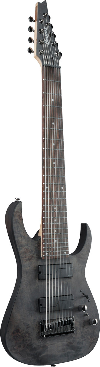 Ibanez RG Axe Desing Lab 9str Electric Guitar - Transparent Gray Burst (RG9PBTGF) | Musician Madness