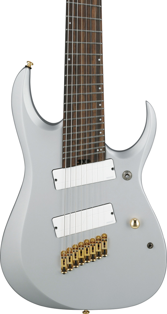 Ibanez RGD Axe Design Lab Multi-scale 8 String Electric Guitar - Classic Silver Matte (RGDMS8CSM)