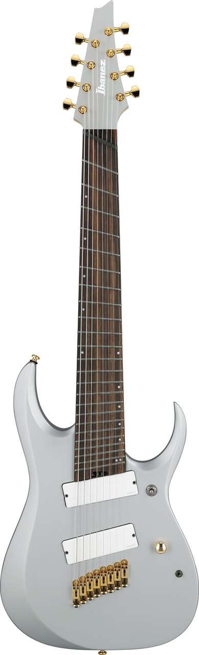 Ibanez RGD Axe Desing Lab Multi-scale 8str Electric Guitar - Classic Silver Matte (RGDMS8CSM) | Musician Madness