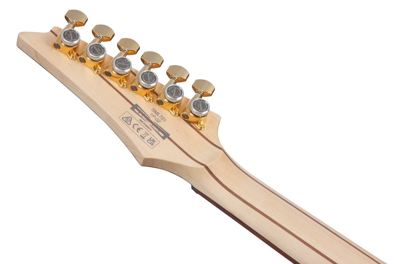 Ibanez S Axe Design Lab Multi-scale 6 String Electric Guitar - Midnight Arctic Ocean Matte (SML721MAM)