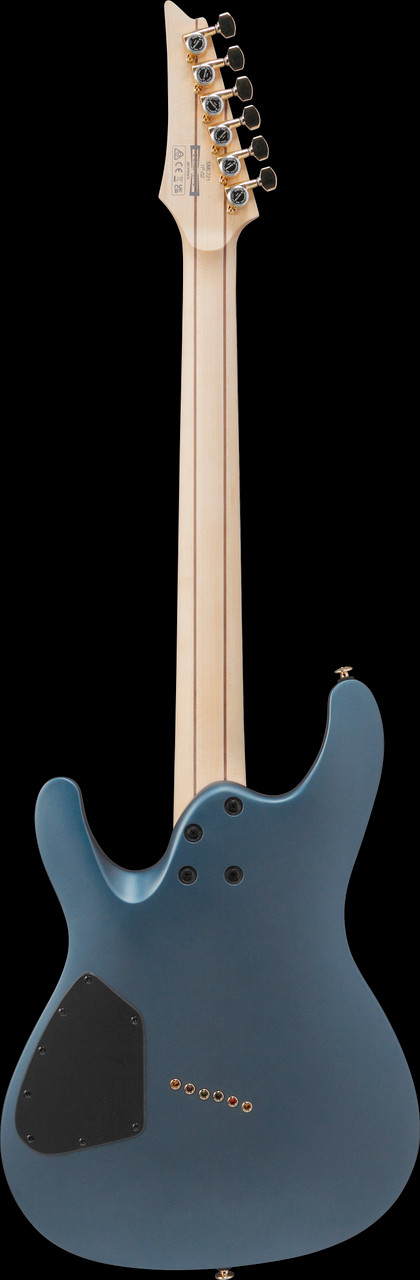 Ibanez S Axe Design Lab Multi-scale 6 String Electric Guitar - Midnight Arctic Ocean Matte (SML721MAM)