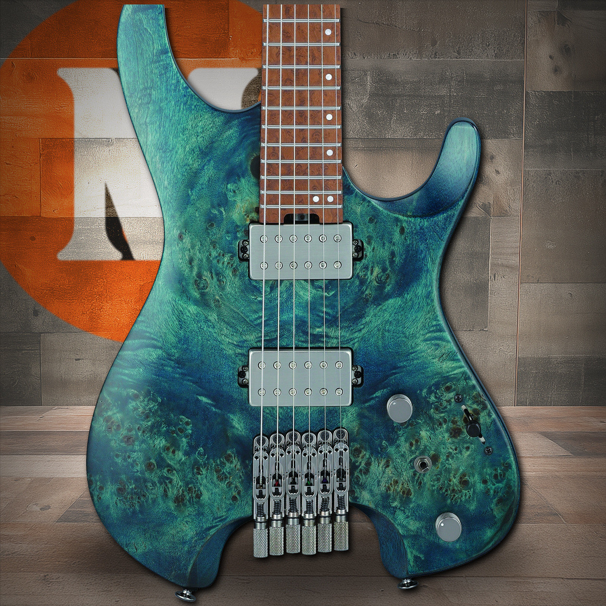 Ibanez Q Standard 6 String Electric Guitar w/ Bag - Cosmic Blue Low Gloss (Q52PBCOL) | Musician Madness