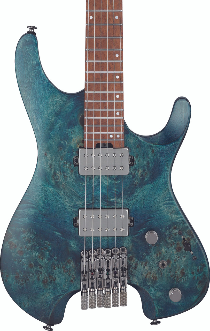 Ibanez Q Standard 6 String Electric Guitar w/ Bag - Cosmic Blue Low Gloss (Q52PBCOL) | Musician Madness