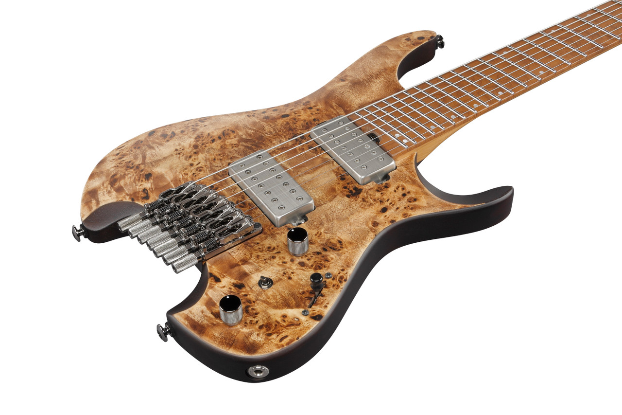 Ibanez Q Standard 7 String Electric Guitar - Antique Brown Stained (QX527PBABS)