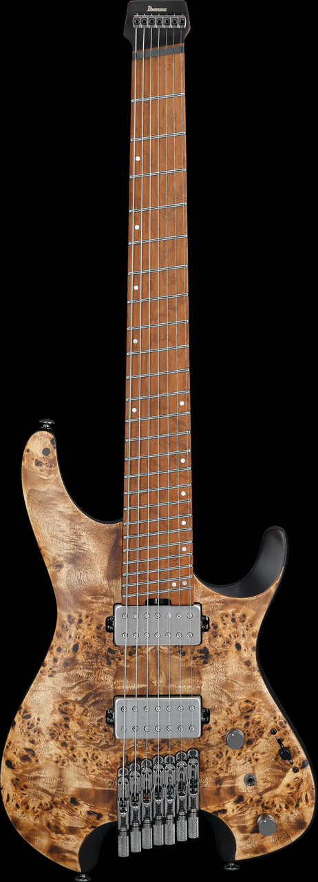 Ibanez Q Standard 7 String Electric Guitar - Antique Brown Stained (QX527PBABS)