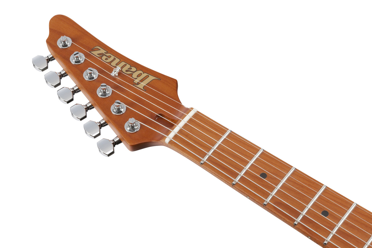 Ibanez AZ Prestige 6 String Electric Guitar w/Case - Apple Green Metallic (AZ2402AGM)