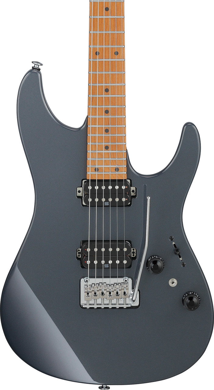 Ibanez AZ Prestige 6 String Electric Guitar w/Case - Gray Metallic (AZ2402GRM) | Musician Madness