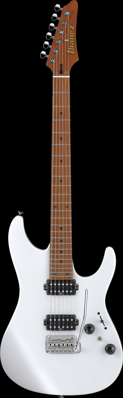 Ibanez AZ Prestige 6 String Electric Guitar w/Case - Pearl White Flat (AZ2402PWF) | Musician Madness