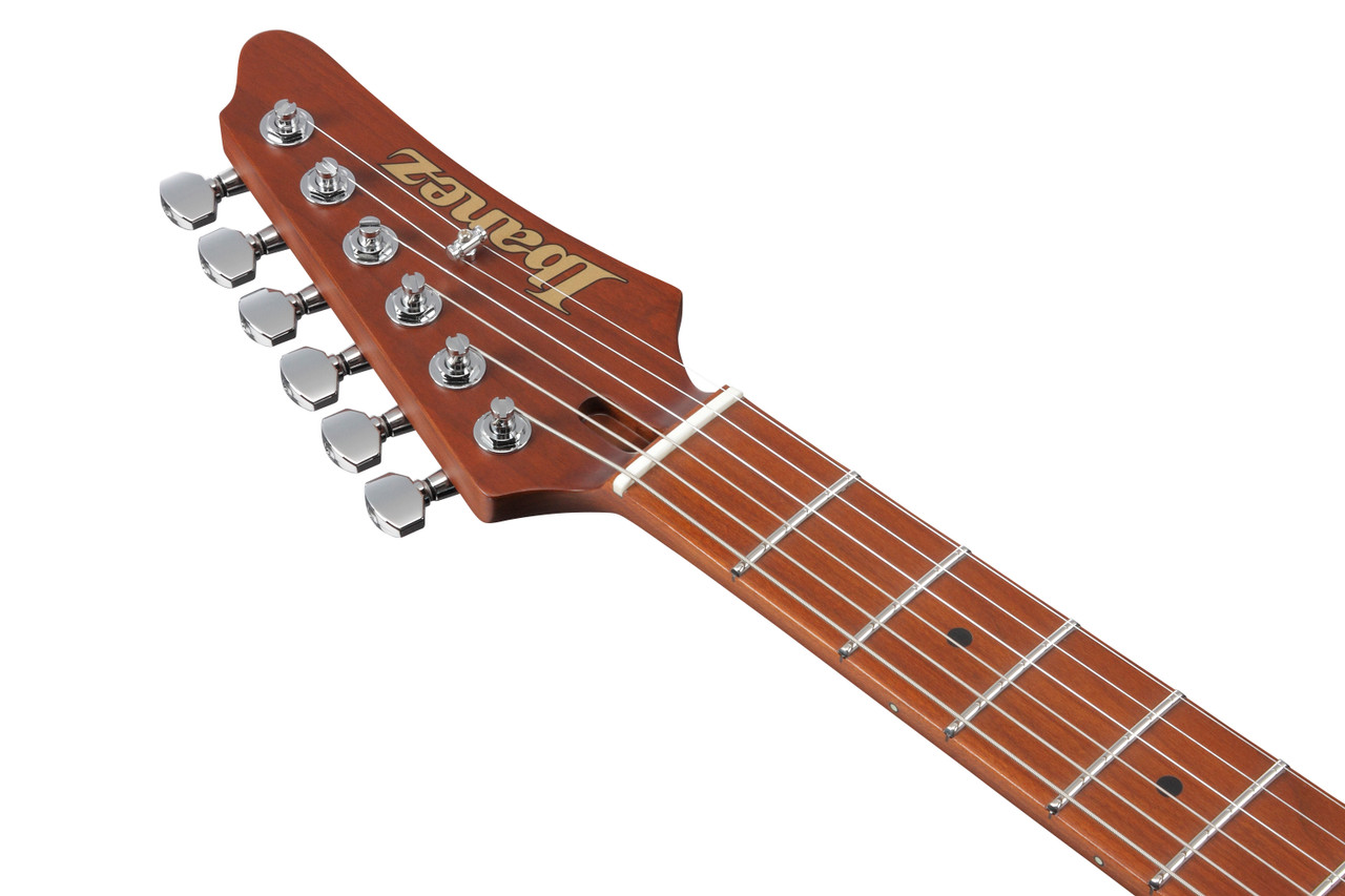 Ibanez AZ Prestige 6 String Electric Guitar w/Case - Pearl White Flat (AZ2402PWF)