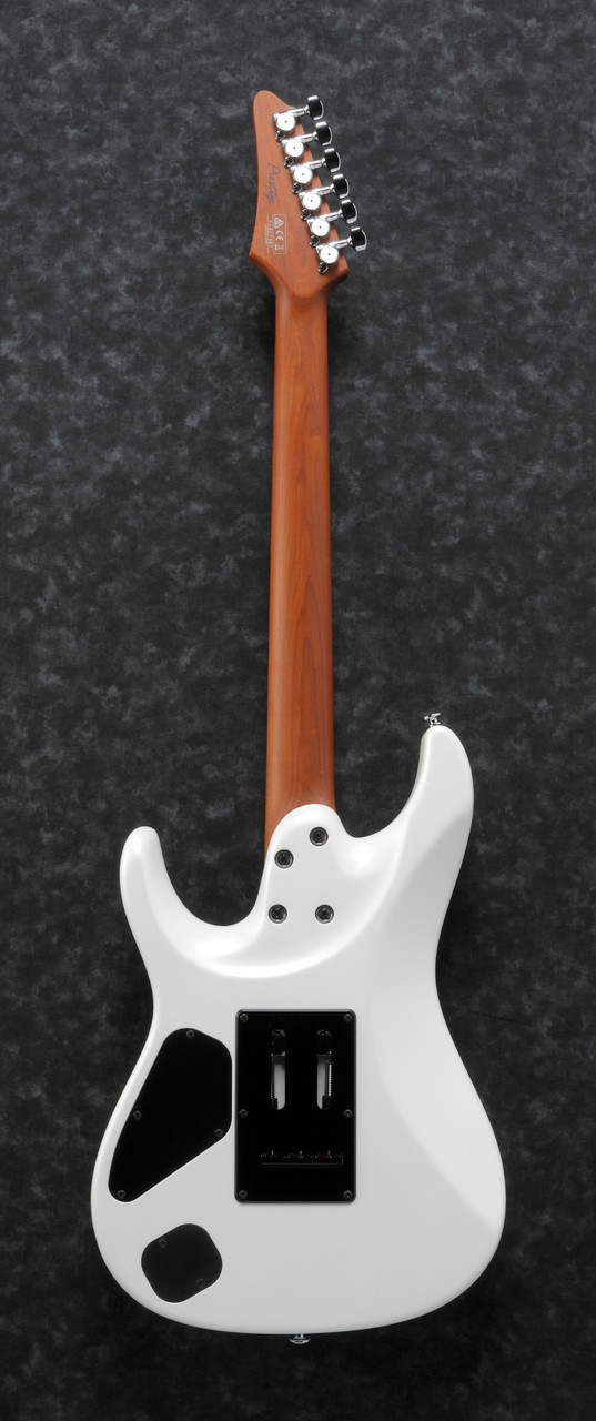 Ibanez AZ Prestige 6 String Electric Guitar w/Case - Pearl White Flat (AZ2402PWF) | Musician Madness