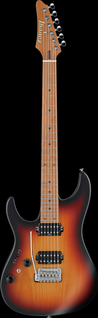 Ibanez AZ Prestige 6 String Electric Guitar w/Case - Tri Fade Burst Flat (AZ2402LTFF)