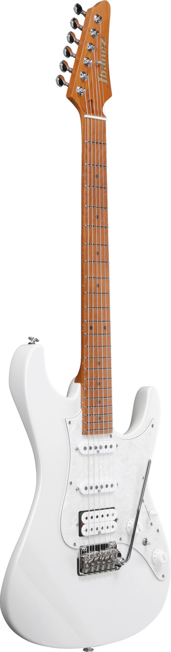 Ibanez AZ Prestige 6 String Electric Guitar w/Case - Pearl White (AZ2204PW)