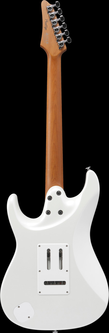 Ibanez AZ Prestige 6 String Electric Guitar w/Case - Pearl White (AZ2204PW)