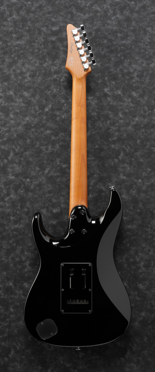 Ibanez AZ Prestige 6 String Electric Guitar w/Case - Black (AZ2204BBK)
