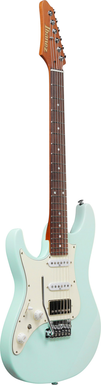 Ibanez AZ Prestige 6 String Electric Guitar w/Case - Left Handed - Mint Green (AZ2204NWLMGR) | Musician Madness