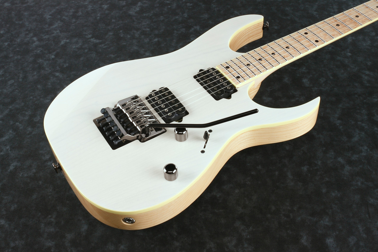 Ibanez RG Prestige 6 String Electric Guitar w/Case - Antique White Blonde (RG652AHMAWD)