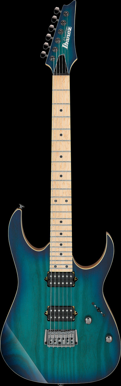 Ibanez RG Prestige 6 String Electric Guitar w/Case - Nebula Green Burst (RG652AHMFXNGB)