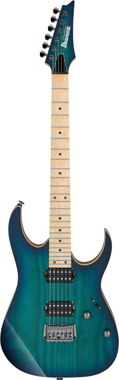 Ibanez RG Prestige 6 String Electric Guitar w/Case - Nebula Green Burst (RG652AHMFXNGB)