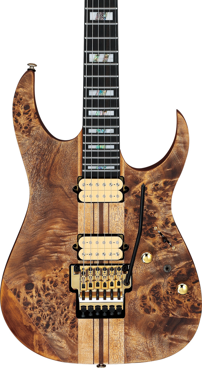 Ibanez RG Premium 6 String Electric Guitar - Antique Brown Stained Flat (RGT1220PBABS)