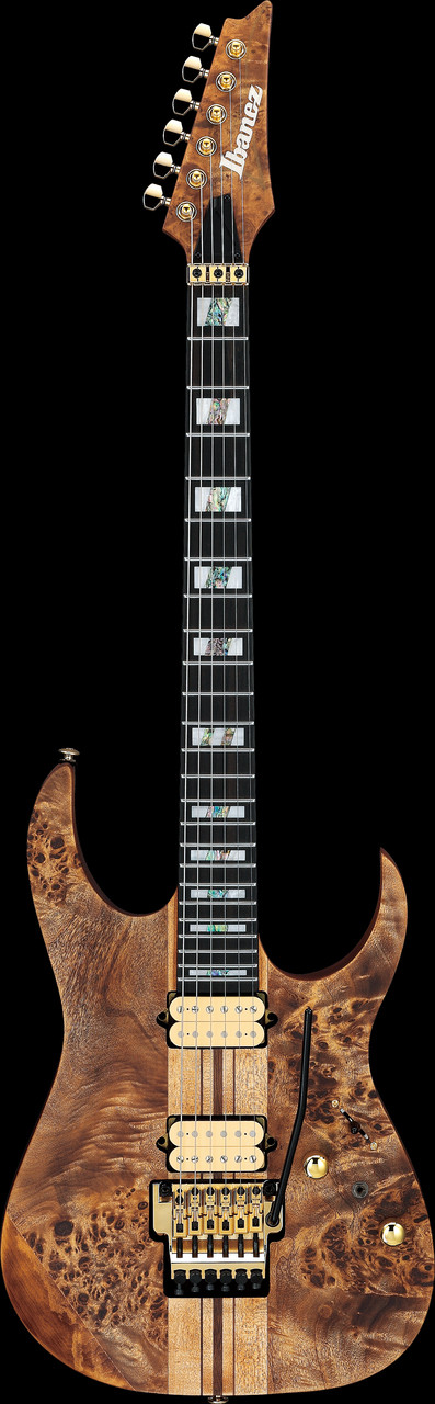 Ibanez RG Premium 6 String Electric Guitar - Antique Brown Stained Flat (RGT1220PBABS)