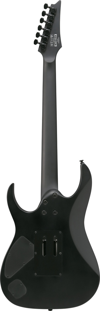 Ibanez RG Iron Label 6 String Electric Guitar - Black (RGRB620BKF)