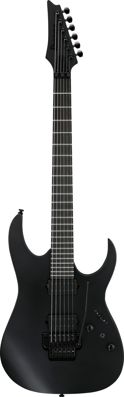 Ibanez RG Iron Label 6 String Electric Guitar - Black (RGRB620BKF)