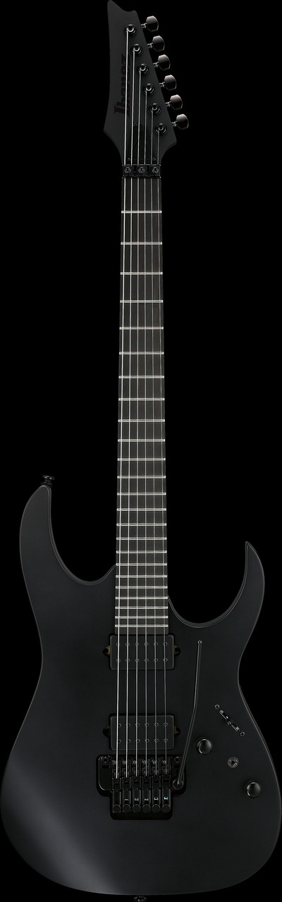 Ibanez RG Iron Label 6 String Electric Guitar - Black (RGRB620BKF)