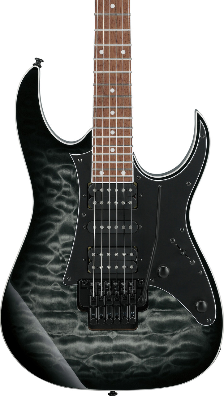 Ibanez RG Standard 6 String Electric Guitar - Transparent Gray Burst (RG450QMBTGB) | Musician Madness