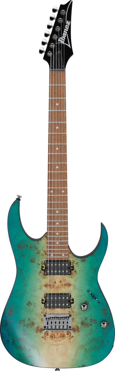 Ibanez RG Standard 6 String Electric Guitar - Caribbean Shoreline Flat (RG421PBCHF)
