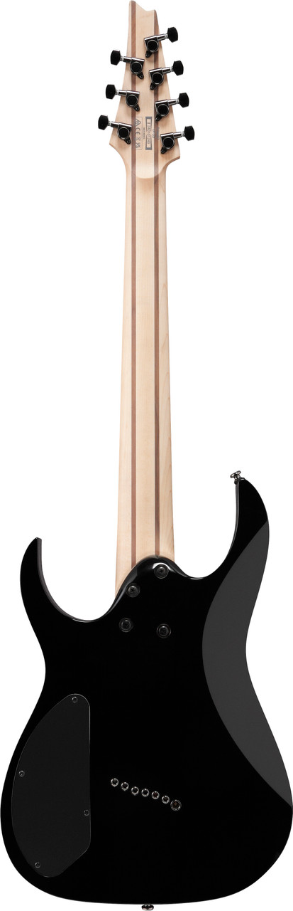 Ibanez RG Multi Scale 7 String Electric Guitar - Black (RGMS7BK)