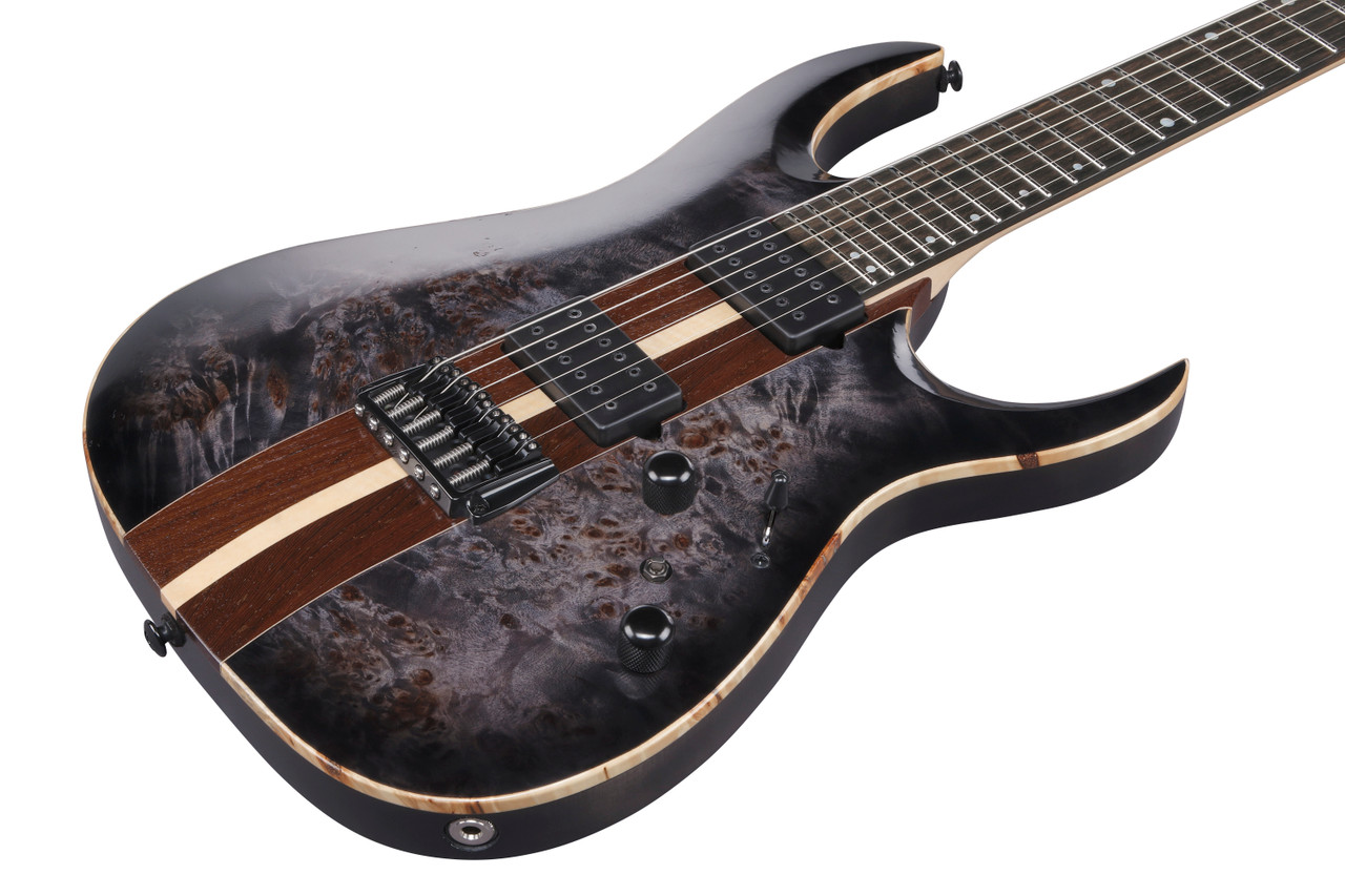 Ibanez RGA Premium 6 String Electric Guitar w/ Bag - Deep Twilight Burst Low Gloss (RGA21P1PBDRL) | Musician Madness