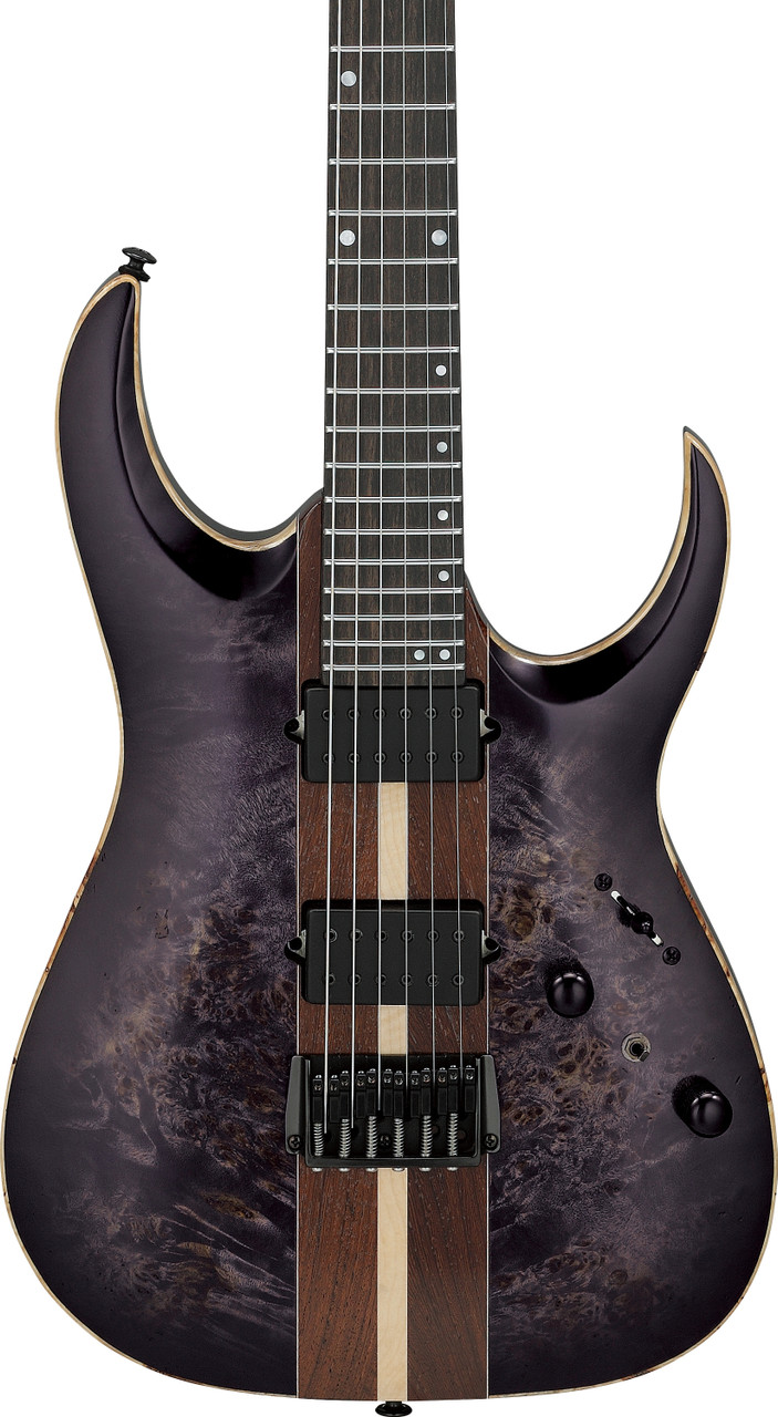 Ibanez RGA Premium 6 String Electric Guitar w/ Bag - Deep Twilight Burst Low Gloss (RGA21P1PBDRL) | Musician Madness
