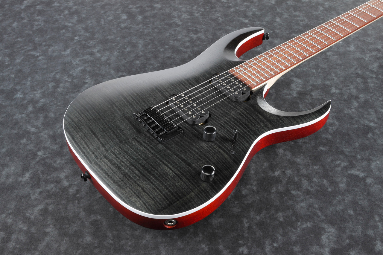 Ibanez RGA Standard 6 String Electric Guitar - Transparent Gray Flat (RGA42FMTGF)