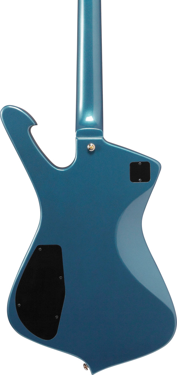 Ibanez Iceman 6 String Electric Guitar w/Bag - Antique Blue Metallic (IC420ABM)