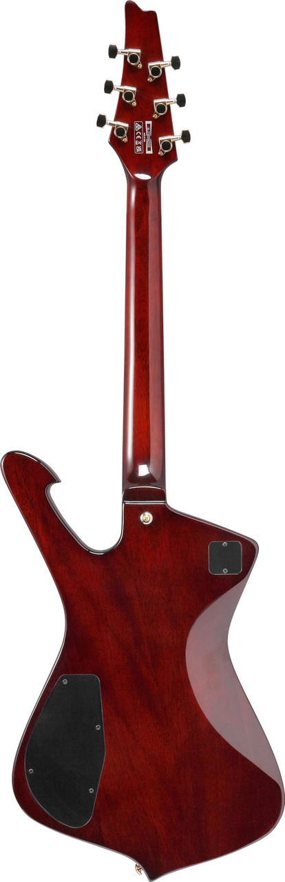 Ibanez Iceman 6 String Electric Guitar w/Bag - Violin Sunburst (IC420FMVLS) | Musician Madness