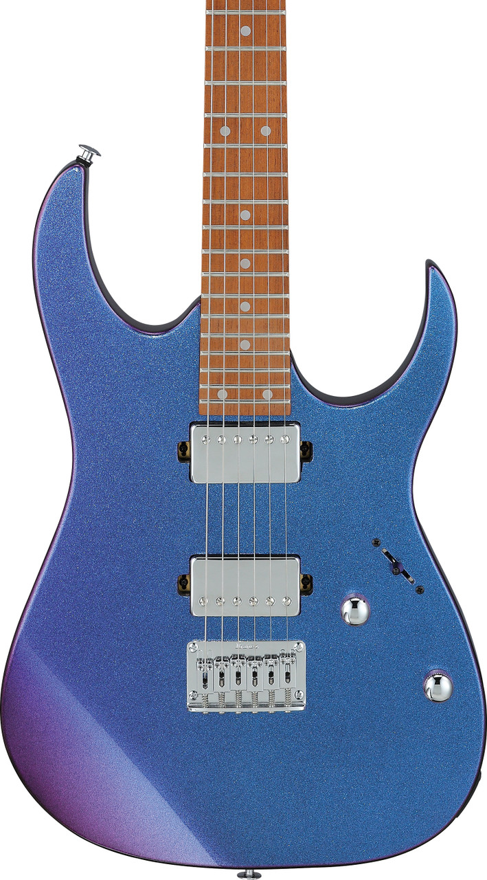 Ibanez GIO RG 6 String Electric Guitar - Blue Metal Chameleon (GRG121SPBMC)