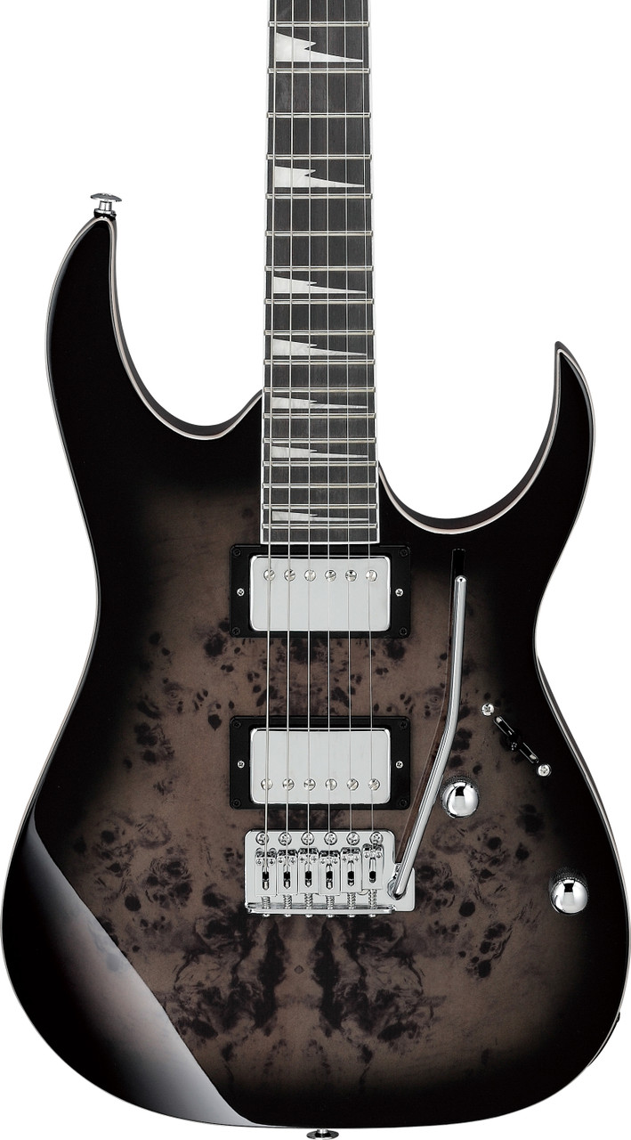 Ibanez GIO RG 6 String Electric Guitar - Brown Black Burst (GRG220PA1BKB)