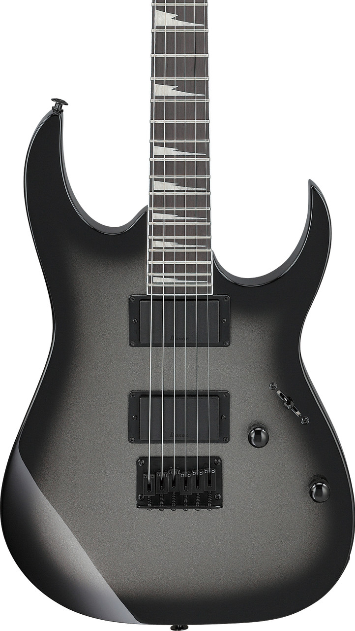Ibanez GIO RG 6 String Electric Guitar - Metallic Gray Sunburst (GRG121DXMGS)
