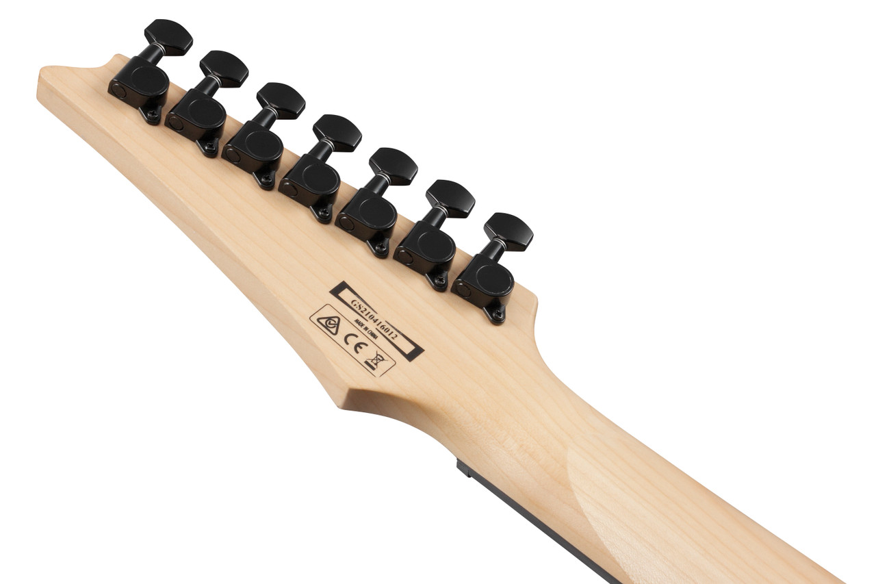 Ibanez GIO RG 7 String Electric Guitar - Transparent Black Sunburst (GRG7221QATKS) | Musician Madness