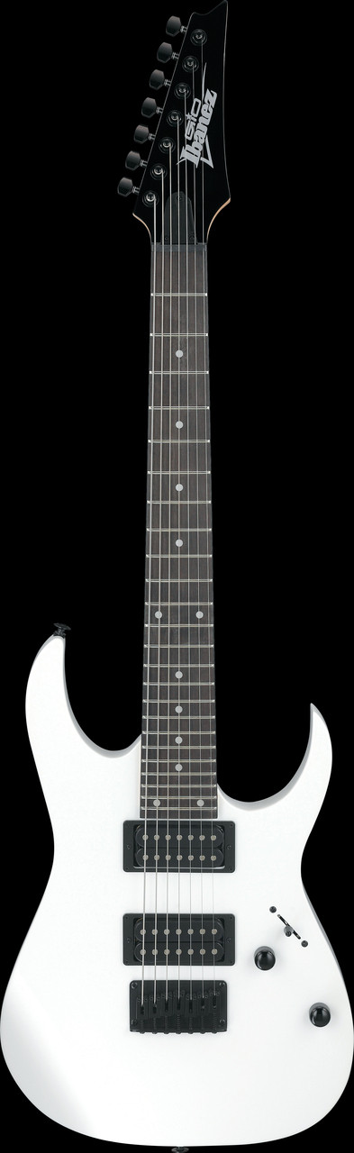Ibanez GIO RG 7 String Electric Guitar  - White (GRG7221WH) | Musician Madness