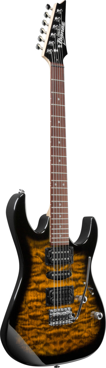 Ibanez GIO RX 6 String Electric Guitar - Sunburst (GRX70QASB) | Musician Madness