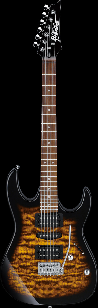 Ibanez GIO RX 6 String Electric Guitar - Sunburst (GRX70QASB) | Musician Madness