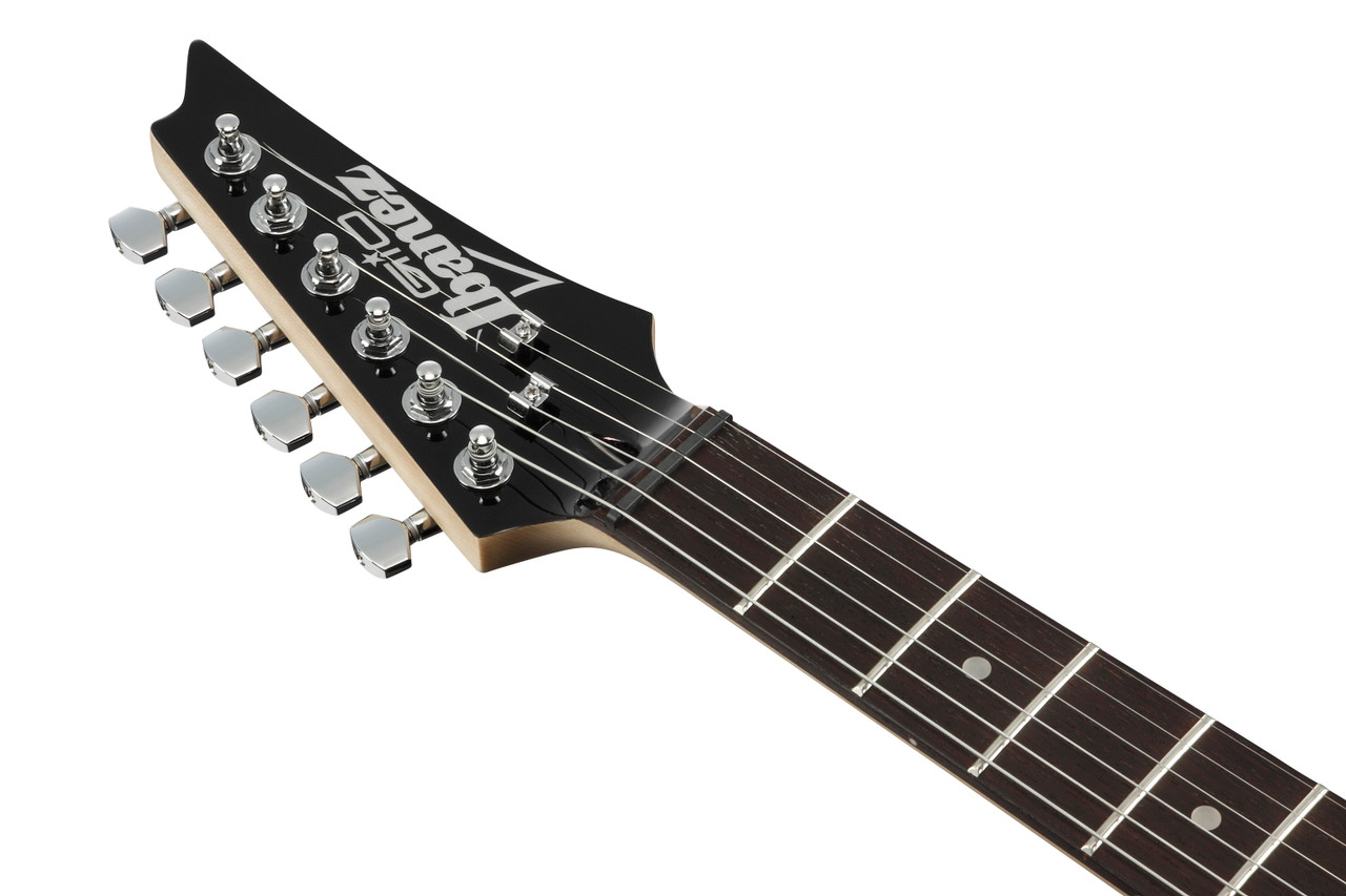 Ibanez GIO RX 6 String Electric Guitar - Transparent Black Sunburst (GRX70QATKS) | Musician Madness
